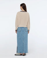Stripe Trim Cardigan